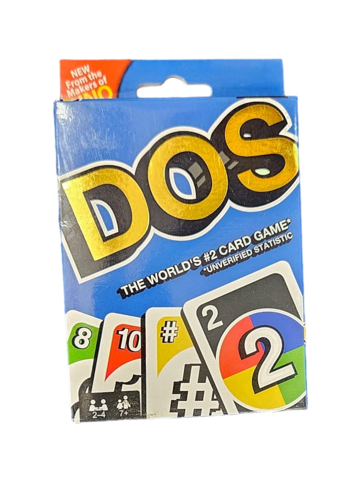 G.FIDEL DOS Classic Colour & Number Matching Card Game, 108 DOS Cards for Kids & Adults (Multicolor) (DOS (Blue)) (B0D1YFKVD2) Amazon Price History, Amazon Price Tracker