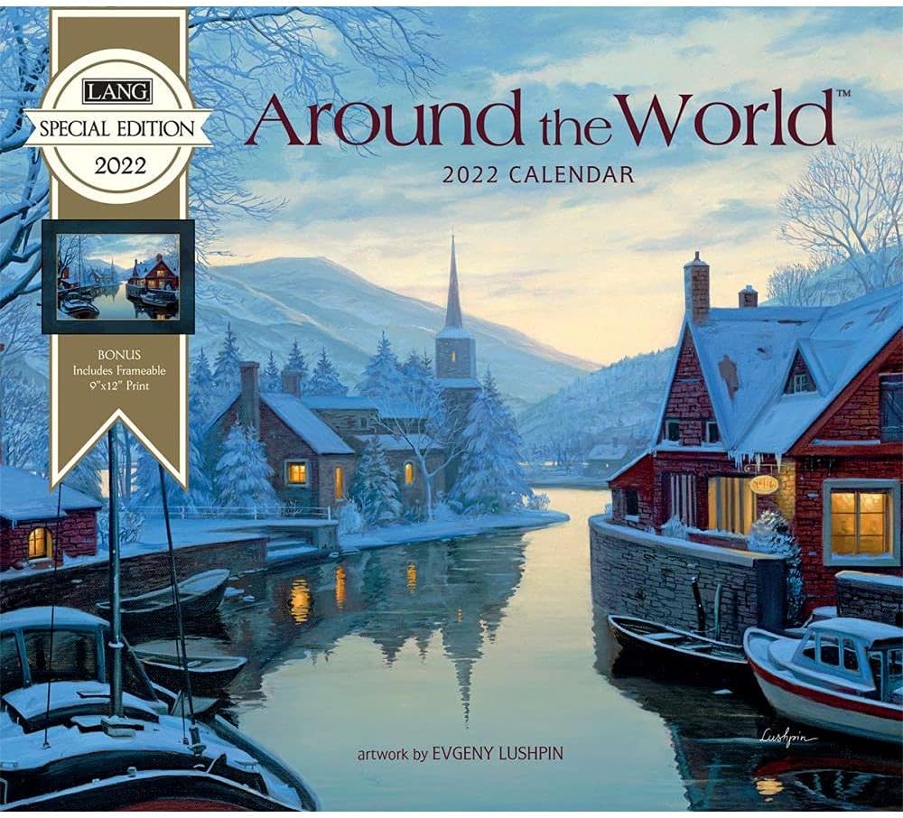 The Lang Companies, Around The World 2022 Special Edition Wall Calendar