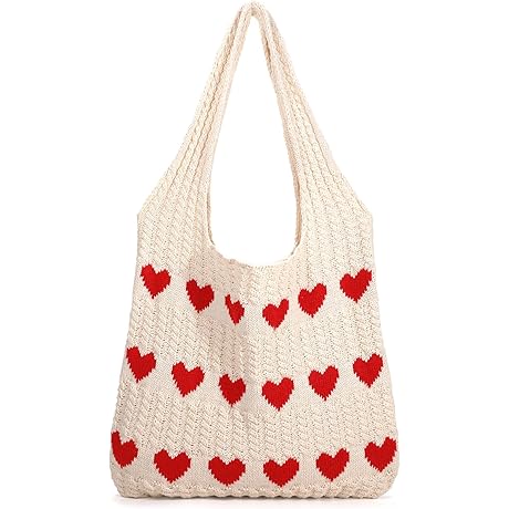 Chic Crochet Heart Beach Tote: Summer's Must-Have Accessory