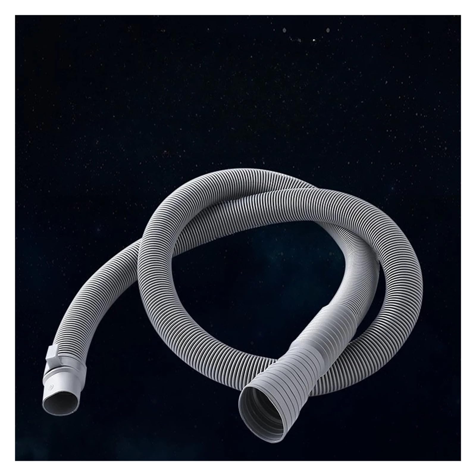 Tubo Di Scarico Universale For Lavatrice, Tubo Di Scarico Prolunga For Lavatrici Automatiche/Semi-Automatiche, Ondulato A Prova Di Perdite(2m-1pc)