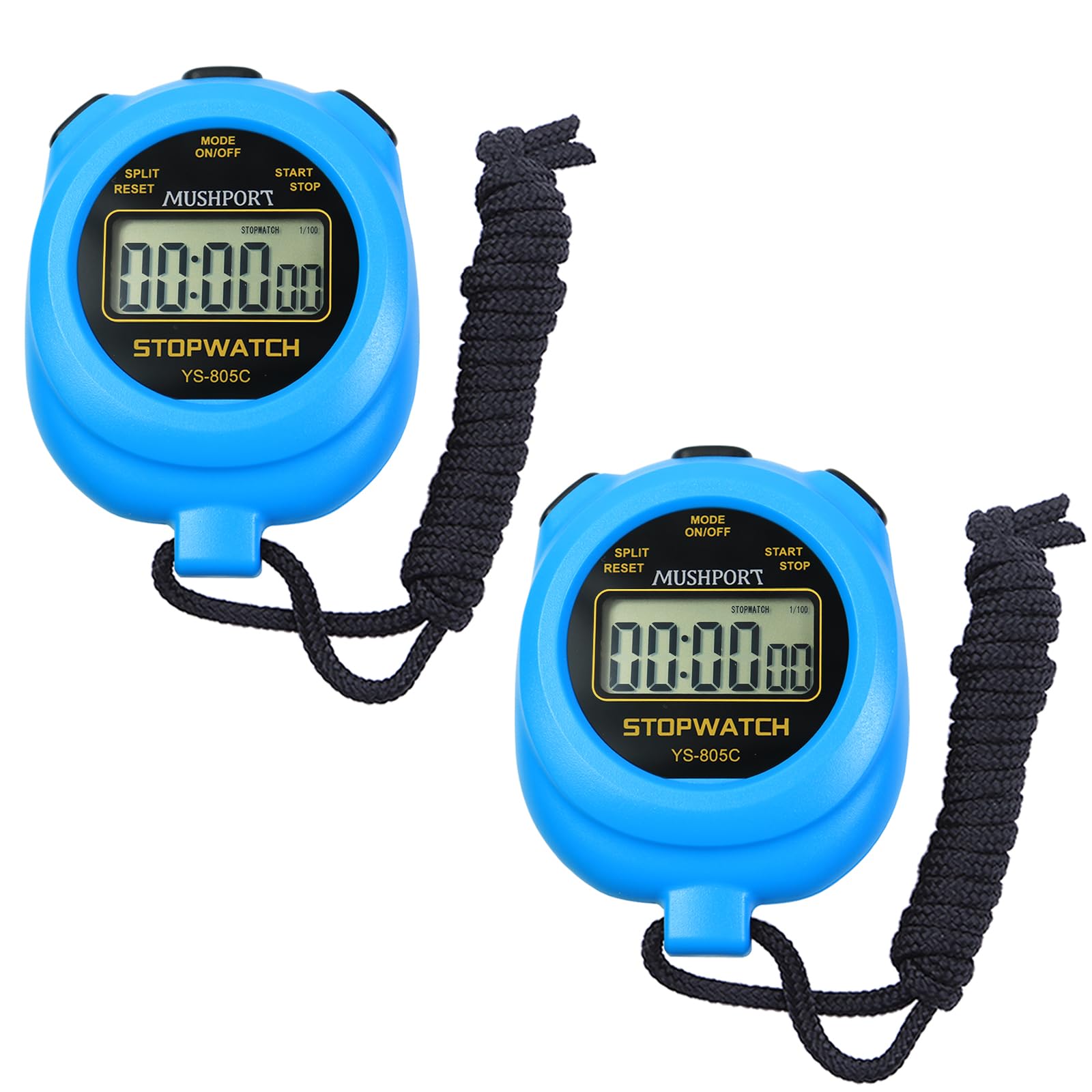 Chronomètre de sport pour enseignants et arbitres de club lors des séances de course