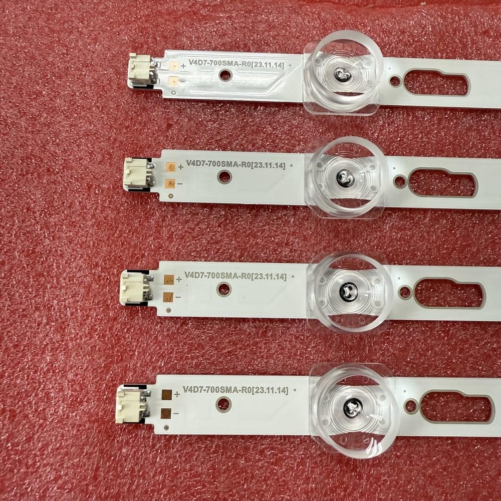 Tira De LED Compatible Fit For Samsung UA70DU7000K UA70DU7000U UA70DU7700K UN70DU7200D UN70DU7200F UN70DU6900D UN70DU7200B V4D7-700SMA-R0 700SMB(8pcs set For 1 TV)