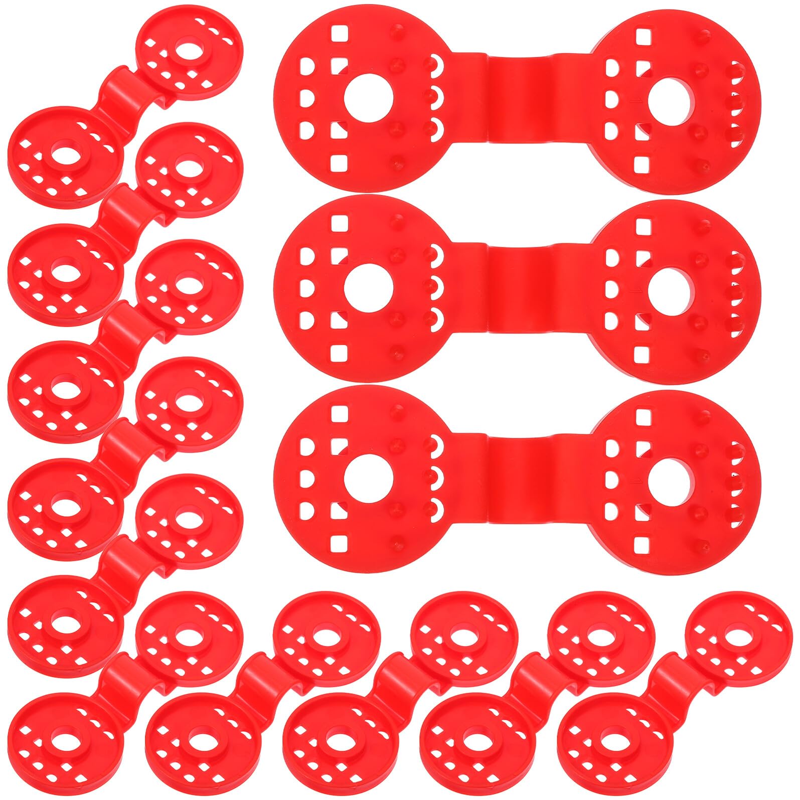 Clips pour filet d'ombrage anti-vent lot de 100 boucles plastique pour serre