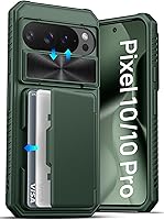 Vista 11 de ATATOO Funda tipo cartera para Google Pixel 10 Pro XL, tarjetero integrado (3-5 tarjetas) [bloqueo RFID] y cubierta de cámara deslizante, protección