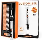 Customizer Engraving Pen (Formerly Culiau): Ultimate Cordless Portable Tool for Artists & DIYers - Engrave 50+ Surfaces - Beginner Friendly - Rechargeable - Free 30 Bits & Mastery Guide