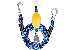 Self-Aligning Pontoon Tow Harness for Exhilarating Water Sports