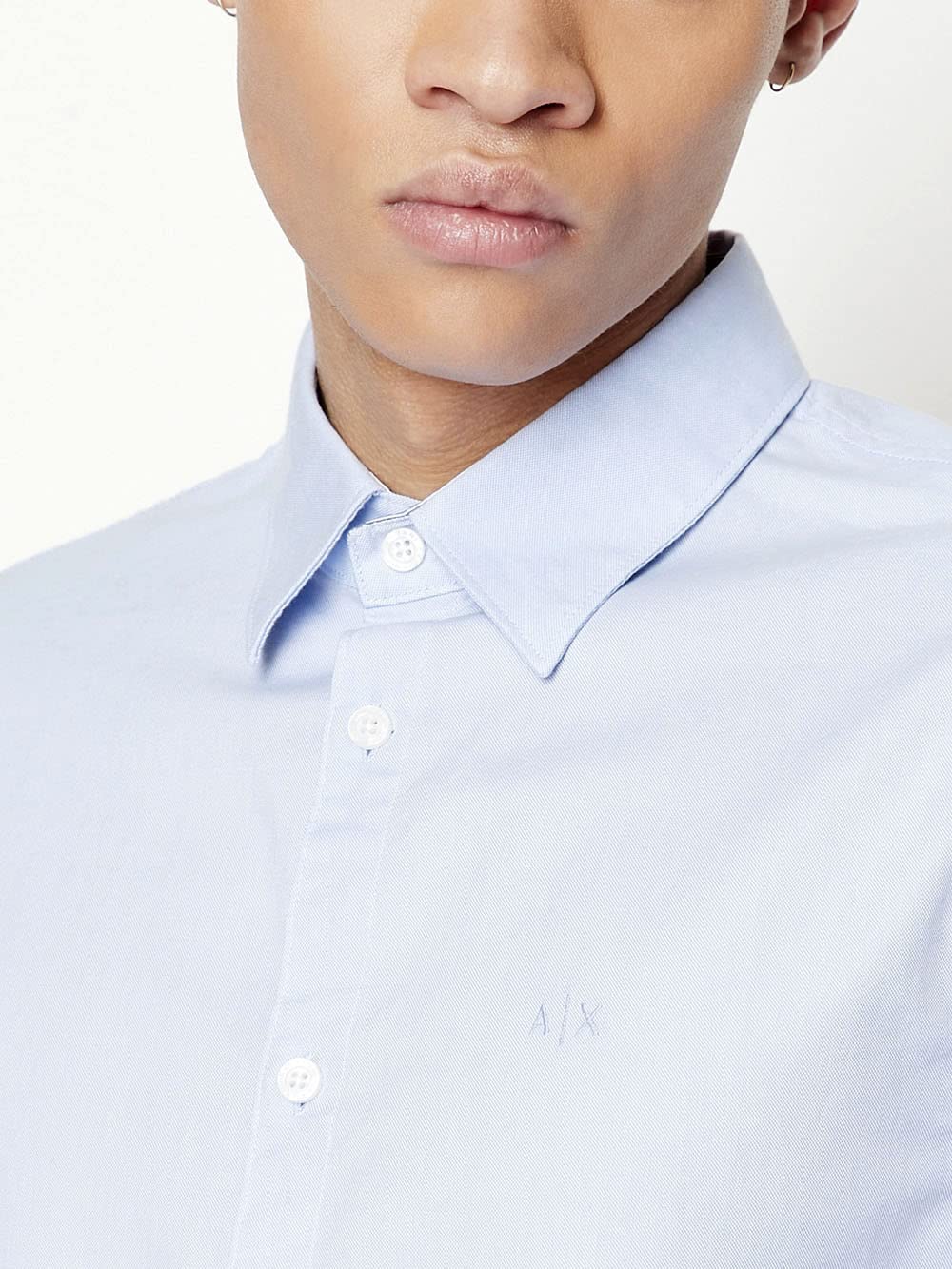 Armani Exchange Slim Fit Oxford Button Down Shirt