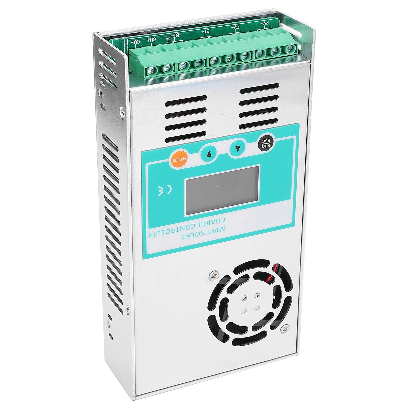 Kontroler Ładowania Słonecznego Mppt Kontroler Panelu Słonecznego 12V 24V 36V 48V Regulator Baterii Z Inteligentnym Wentylatorem Elektrycznym (Mppt-60A),Kontroler Słoneczny
