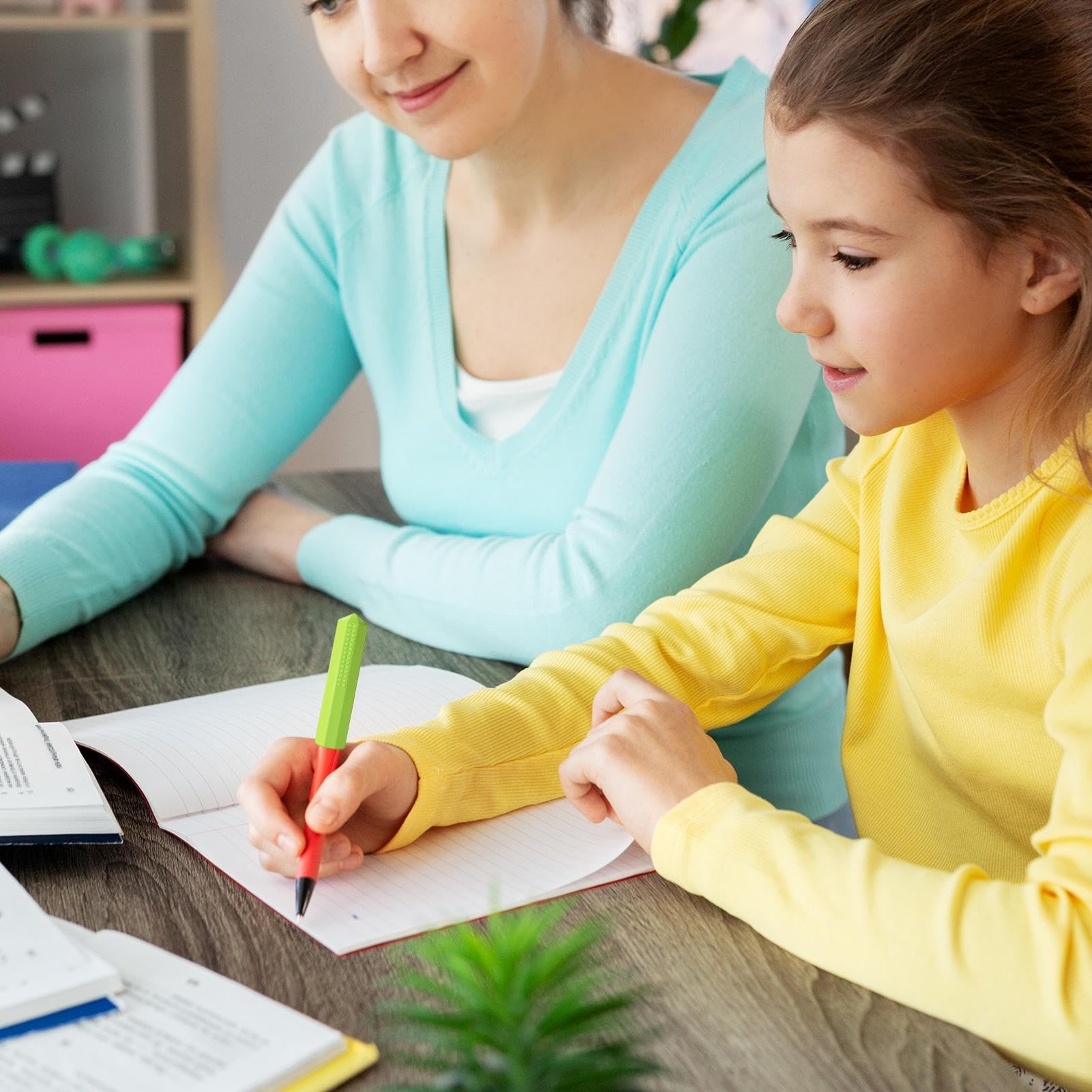Silikonowe nakładki na ołówki sensoryczne – 3 szt. rurki do żucia, uspokajający długopis do ADHD, przybory szkolne do żucia dla nastolatków, młodzieży, chłopców, dziewcząt, ciche narzędzie do