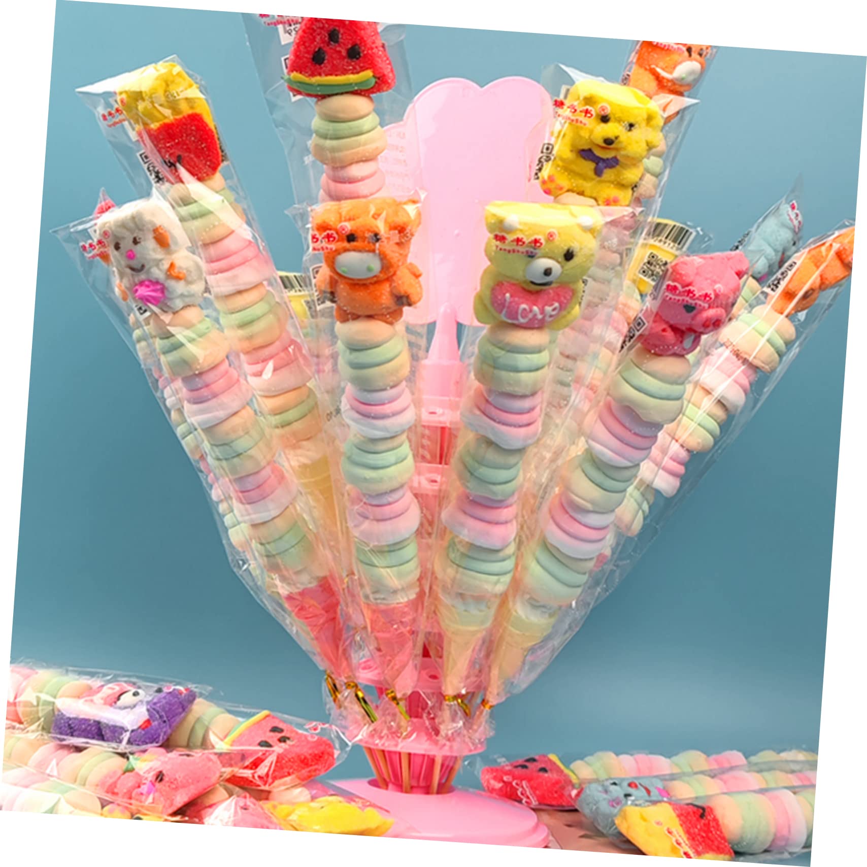 ABOOFAN 3stücke Multi-Layers Lollipop Storage Holder Einstellbarer Lutscherhalter Für Hochzeiten Und Partys Display Für Süßigkeiten Präsentationsregal Für Snacks Und Desserts