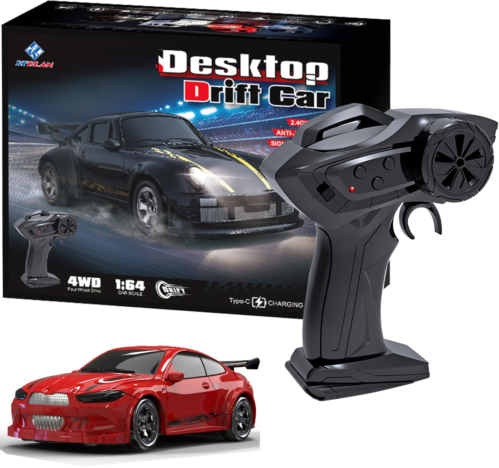 Amazon.co.jp: Moonzeamus KF20 1:64スケール ミニドリフトRC