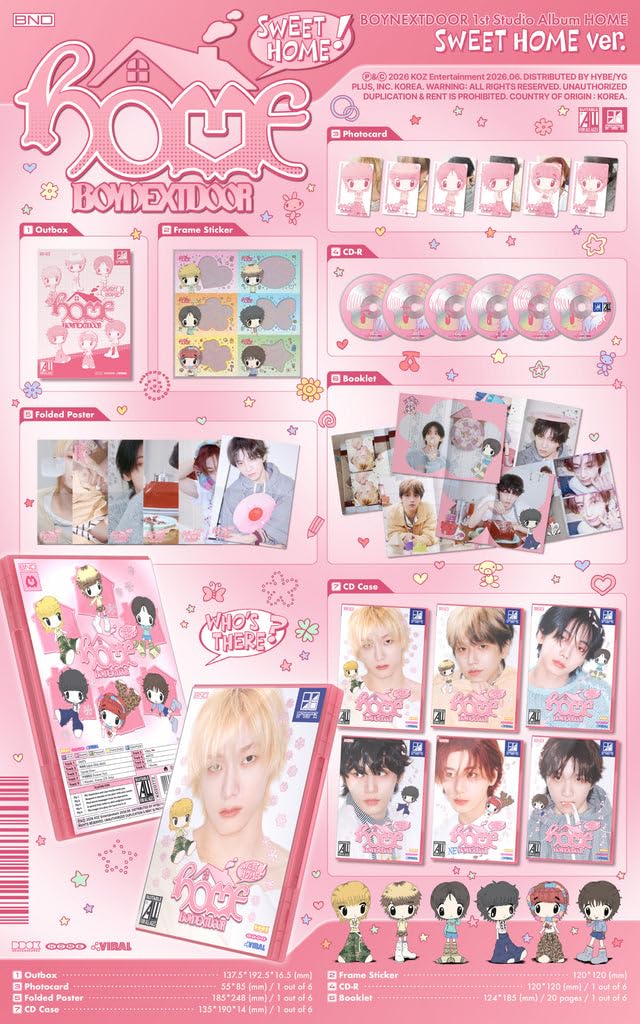 Amazon.co.jp: ボーイネクストドア BOYNEXTDOOR - 1st Studio Album