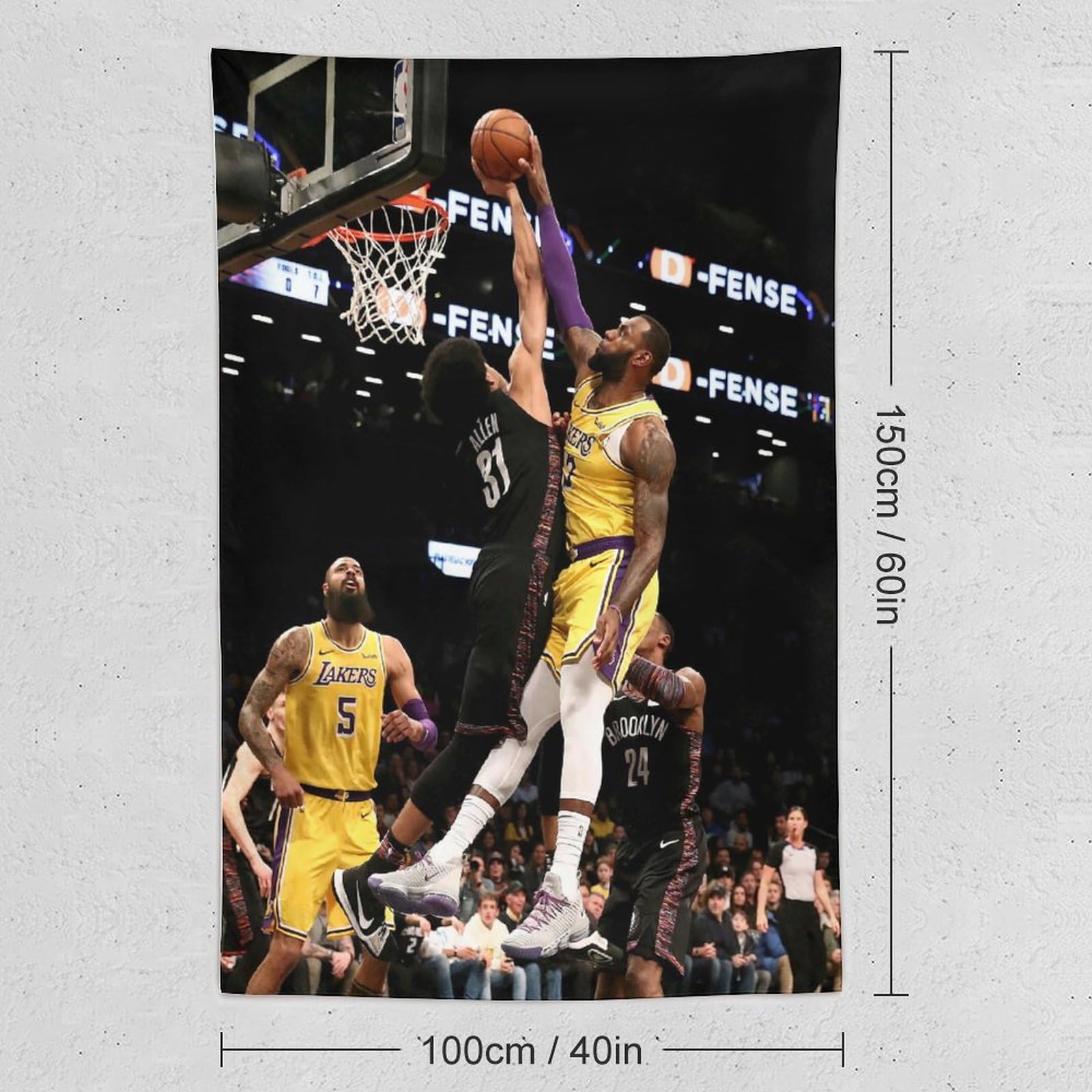 NBA LeBron James タペストリー NBA LeBron James タペストリー LeBron James Cleveland