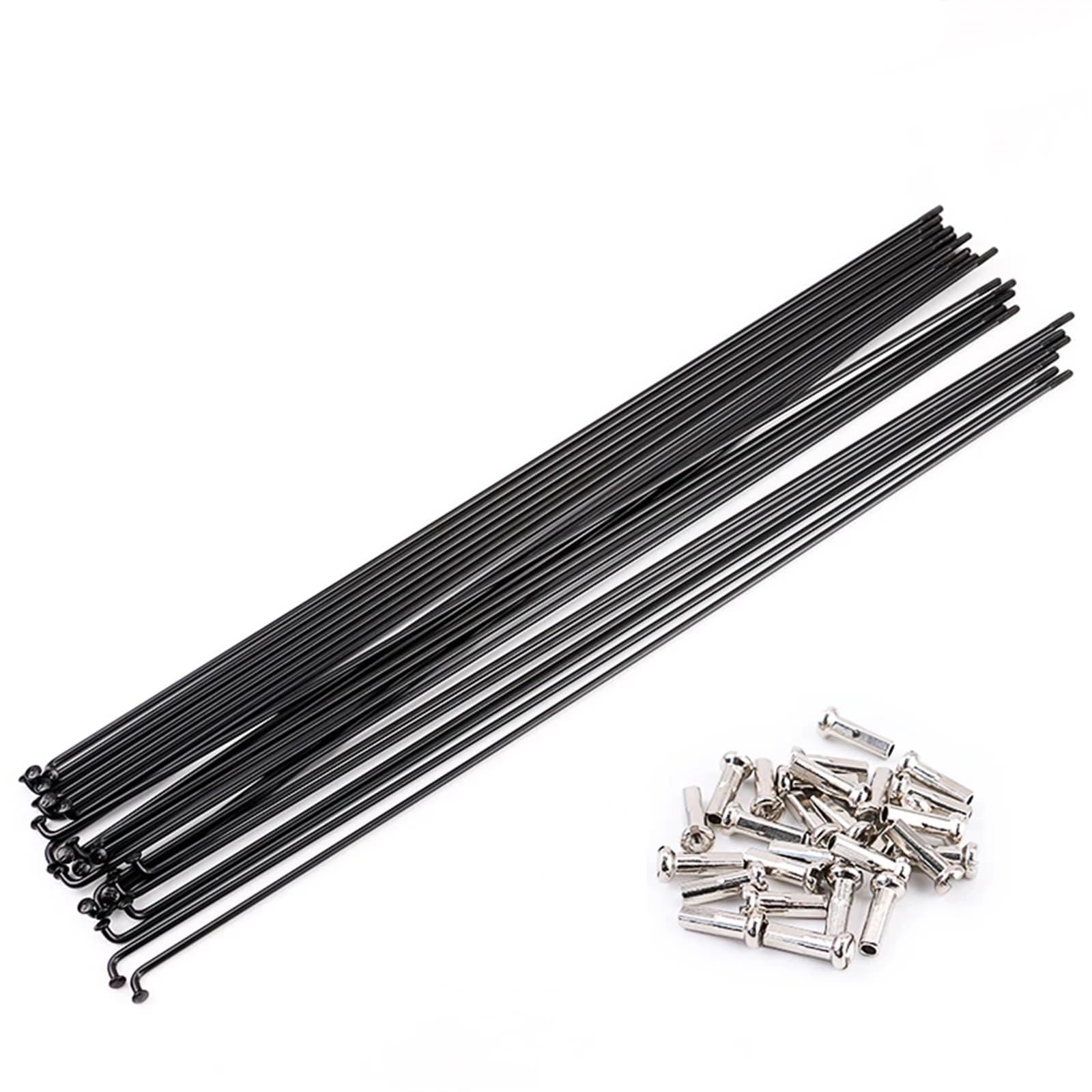 Fahrradspeichen 14G 2,0mm Fahrrad Speichen Mit Nippel 75mm-214mm Edelstahl Fahrrad Elektrische Fahrrad Speichen Mountainbike 36 Teile/los(120mm)
