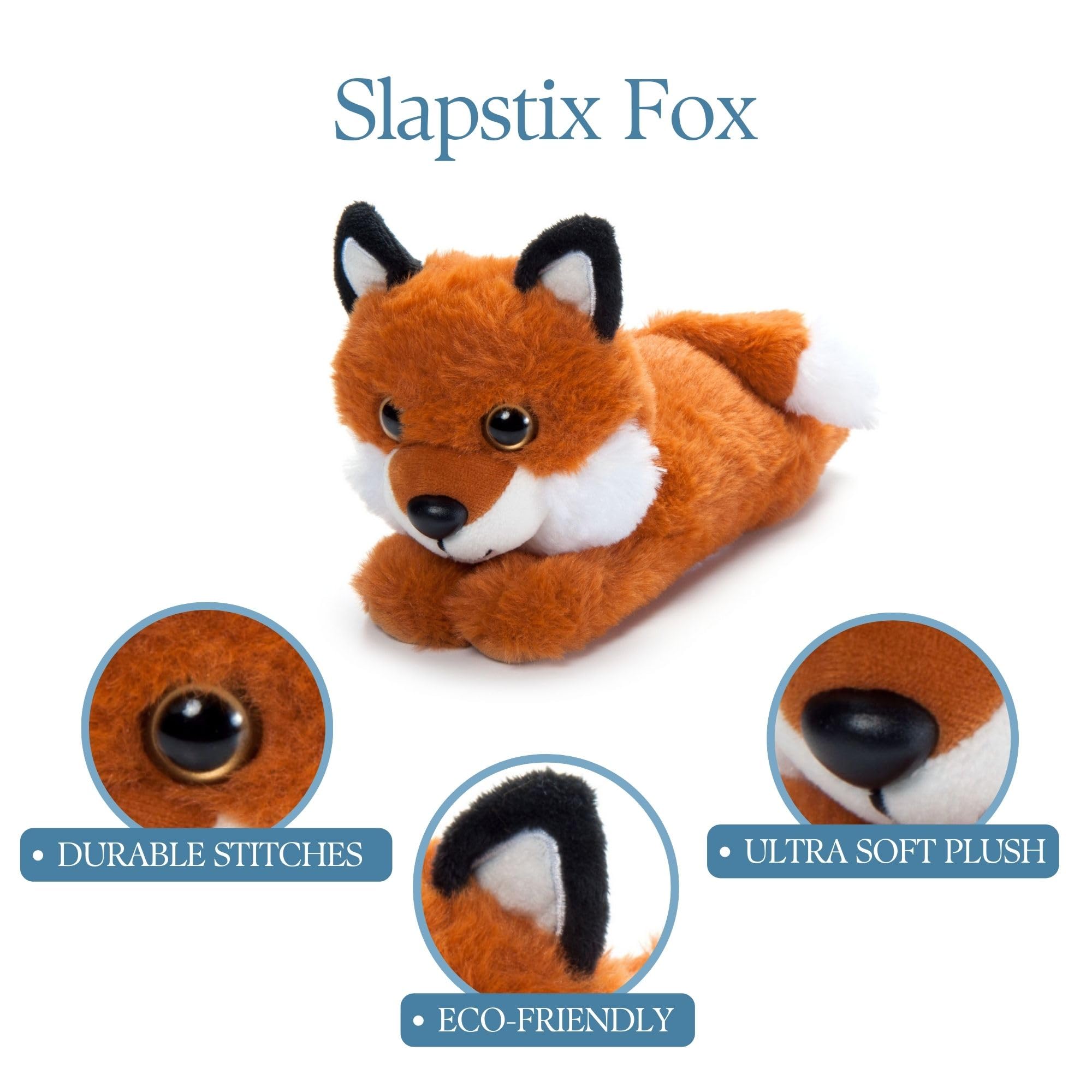 Foxs Hand Band Fox Plush Plush Fox Slap Bracelet – Soft Stuffed Animal  main image 3