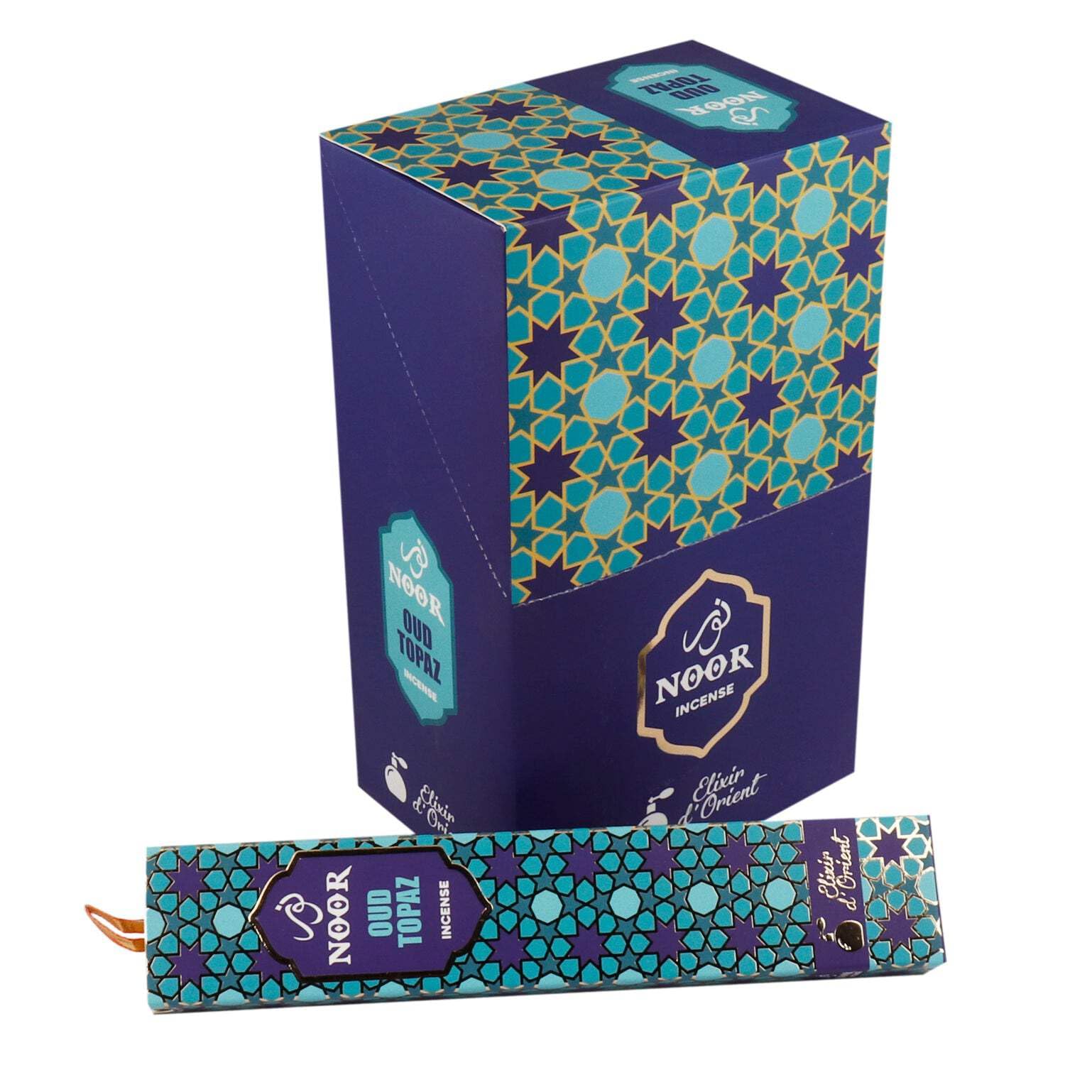 Fragrancia Noor Oud Topaz Incense | 1 x 15g Box