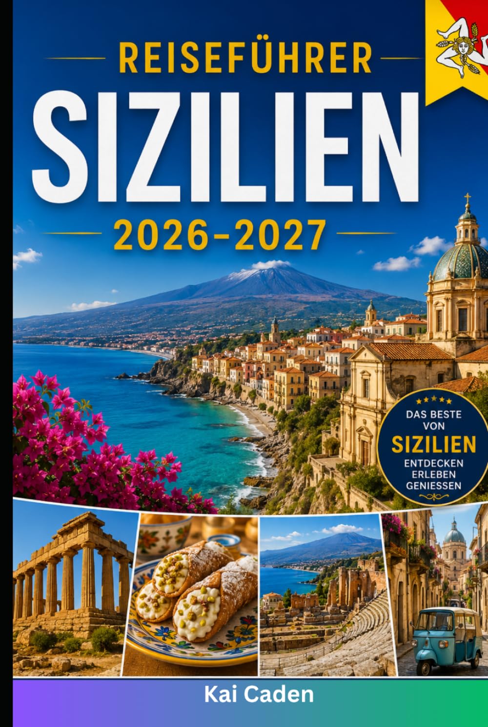 Reiseführer Sizilien 2026–2027: Entdecken Sie Palermo, Catania, Taormina, Syrakus, Cefalù, den Ätna, das Tal der Tempel, erstklassige Strände, ... Paare, Familien und Alleinreisende