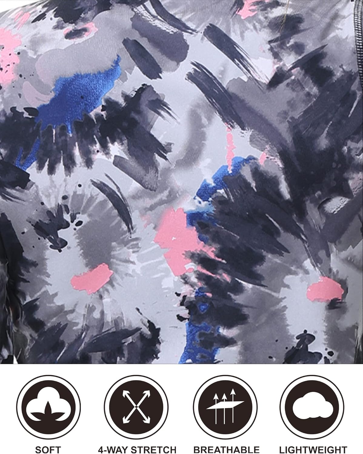 Dolcevida Women's Zip Up Running Jacket - Lightweight 4-Way Stretch Full Zip Workout Jacket with Thumb Holes & Pockets - Image 4