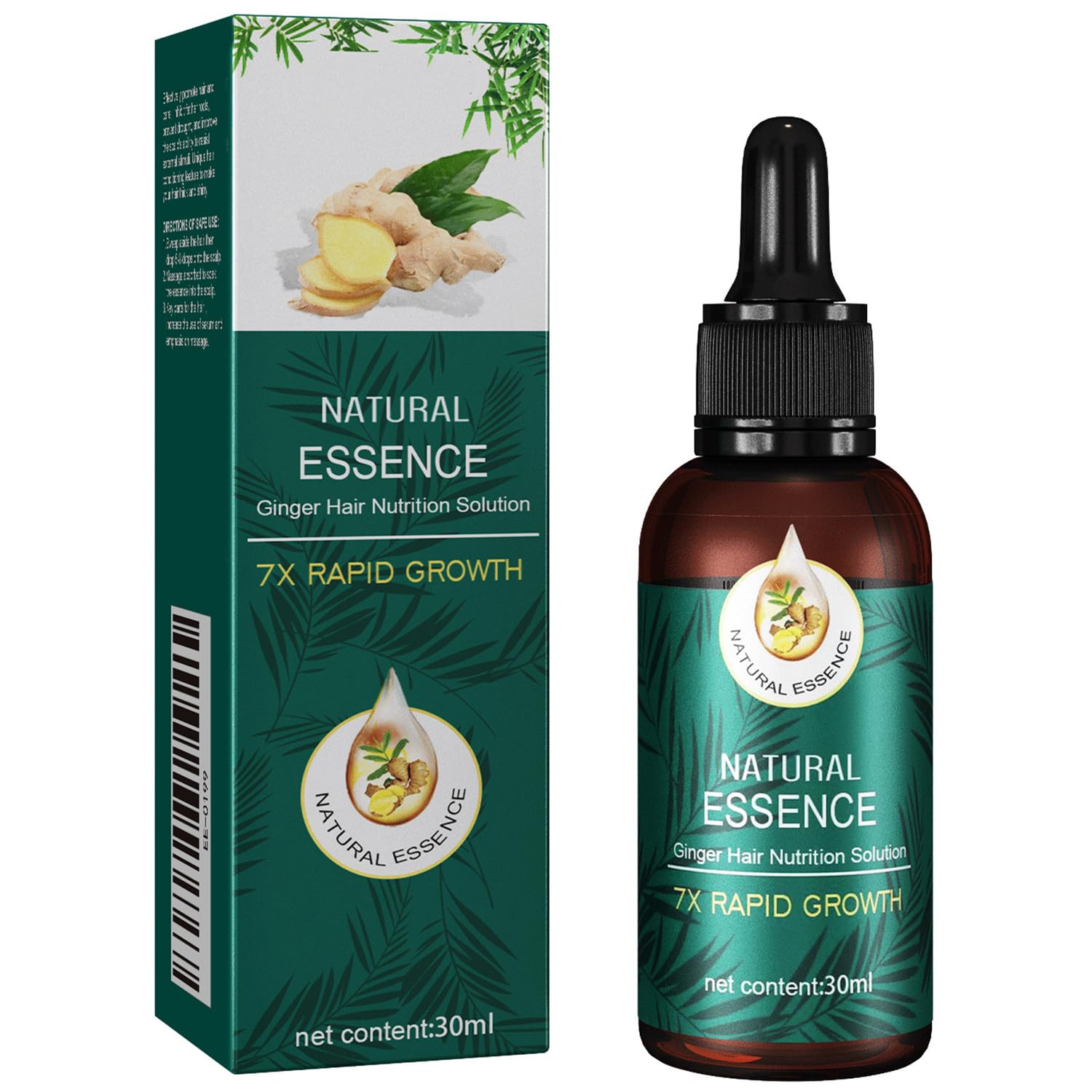 FolooseHair Care Oil Hair Growth Serum Hair Serum for Hair Growth Shines Repair Hair-root Moist Nourishing for Dry Damaged Hair Enhances 30ml