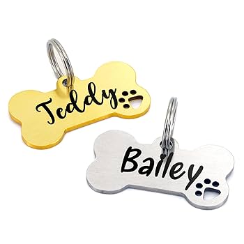 Amazon.com : Ultra Joys Dog Tags Personalized for Pets