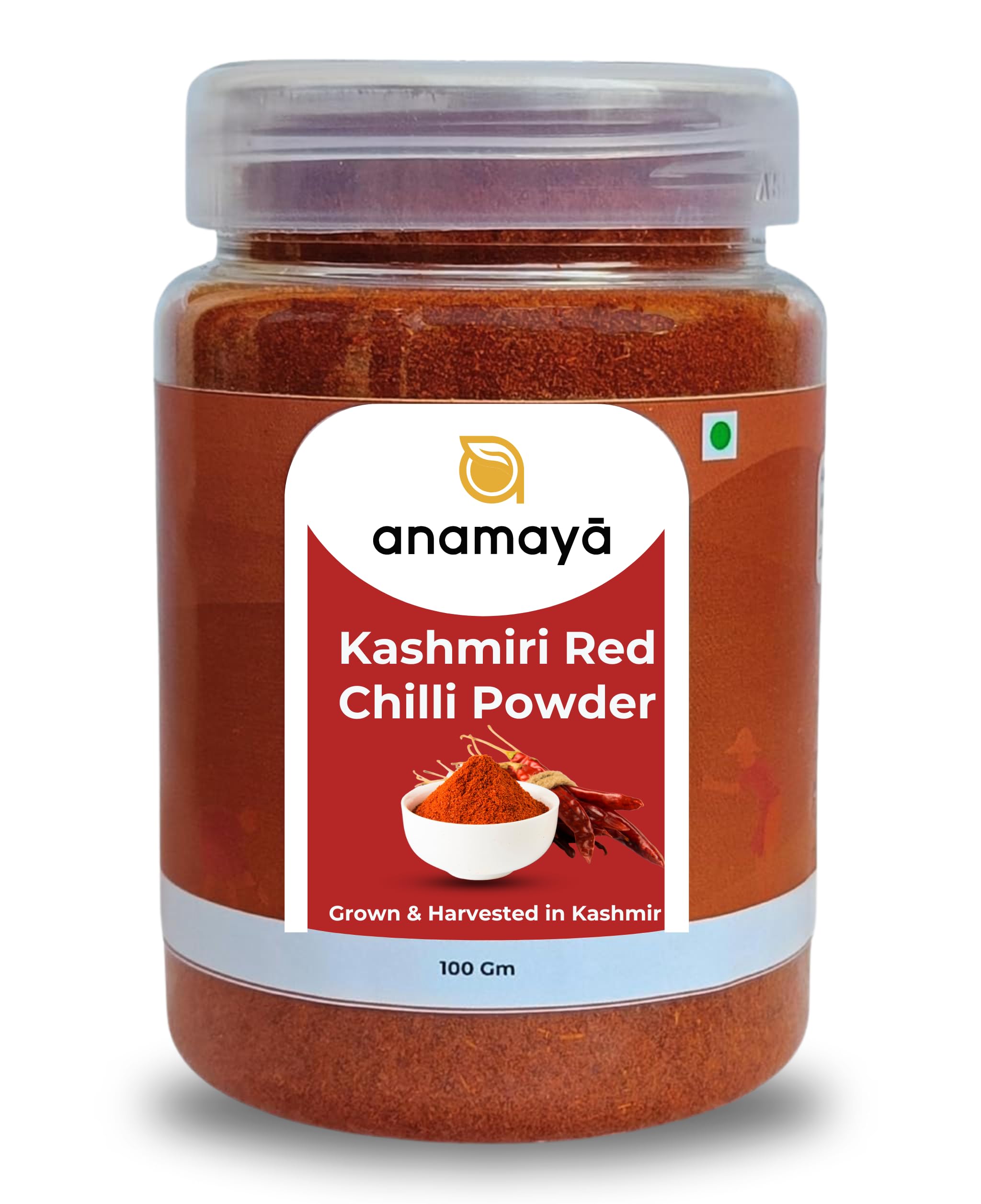 See full amazon price history chart for Anamaya Kashmiri Chilli Powder | Kashmiri Lal Mirch Powder | Kashmiri Red Chilli Powder | 100% Natural | Sourced from Pulwama Kashmir | | Pack of 1 | 100 Gms Anamaya Kashmiri Chilli Powder | Kashmiri Lal Mirch Powder | Kashmiri Red Chilli Powder | 100% Natural | Sourced from Pulwama Kashmir | | Pack of 1 | 100 Gms (B0CMTKMMPN) Amazon Price History, Amazon Price Tracker