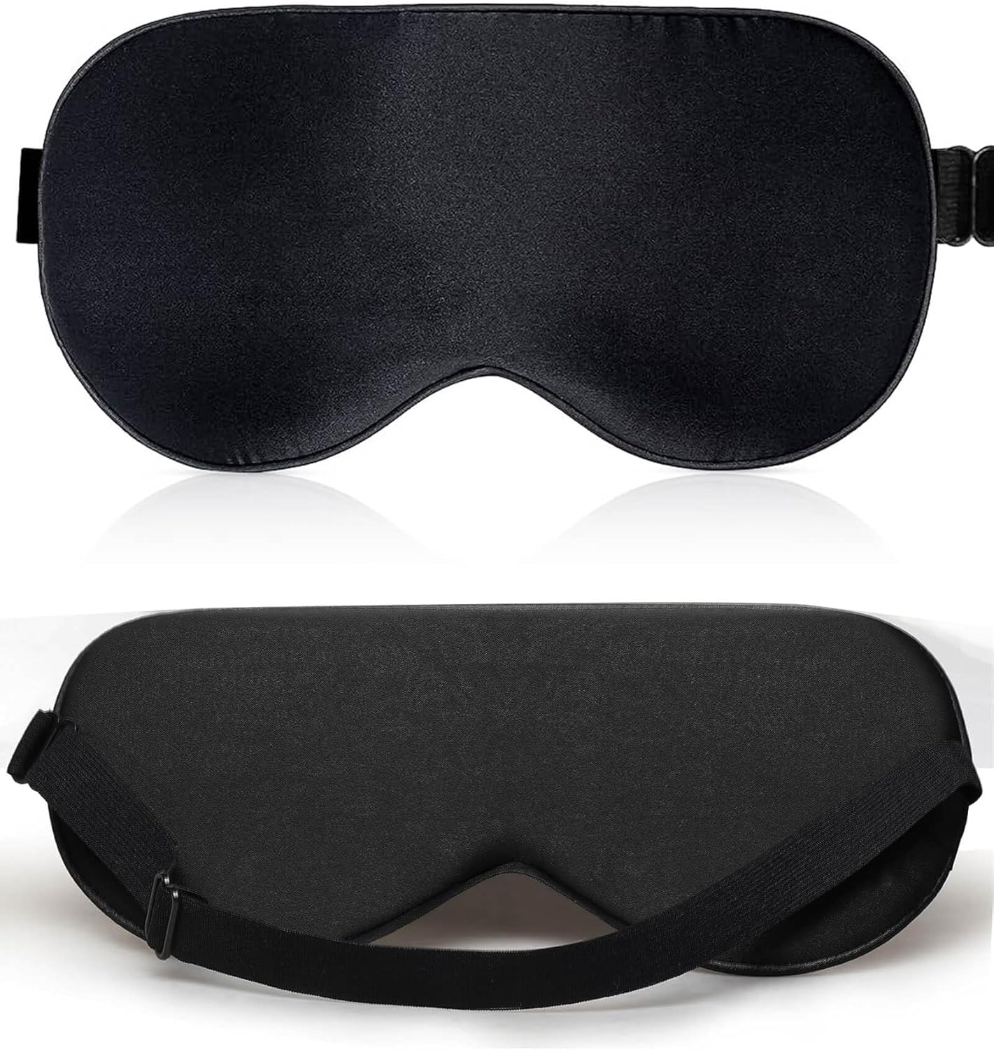 JIANYI Sleep Mask,100 Light Blocking Eye Mask for Sleeping