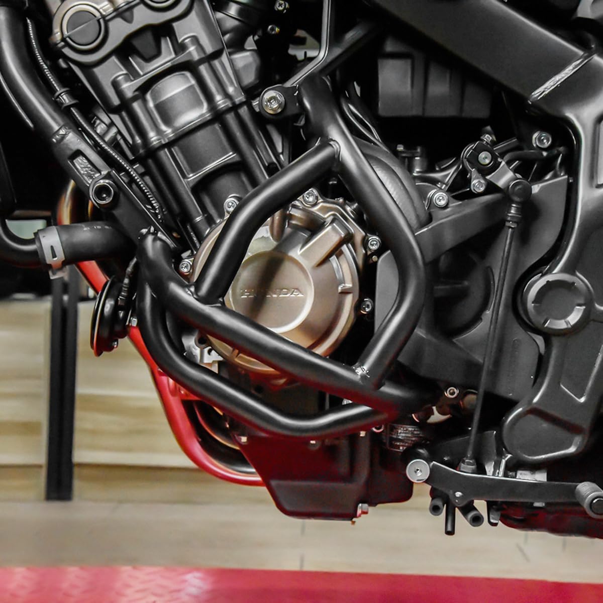 para CB650R 2019-2023 Barra Protectora de Carretera con Motor Negro Protector de Parachoques Izquierdo Derecho Compatible con CB 650 R 2019 2020 2021 2022 2023