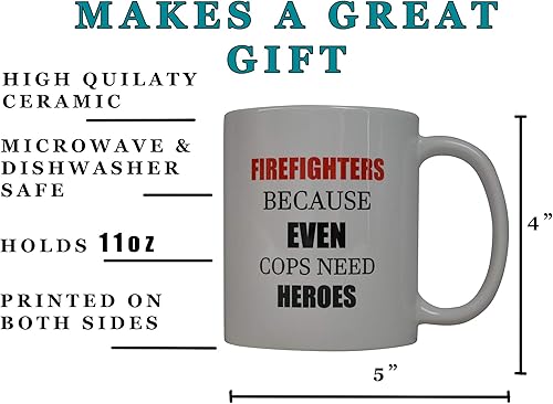 Miniatura 4 de Rogue River Tactical Divertido paquete de tazas de café el mejor juego combinado de bomberos I Put Out And Even Cops Need Heroes juego de regalo