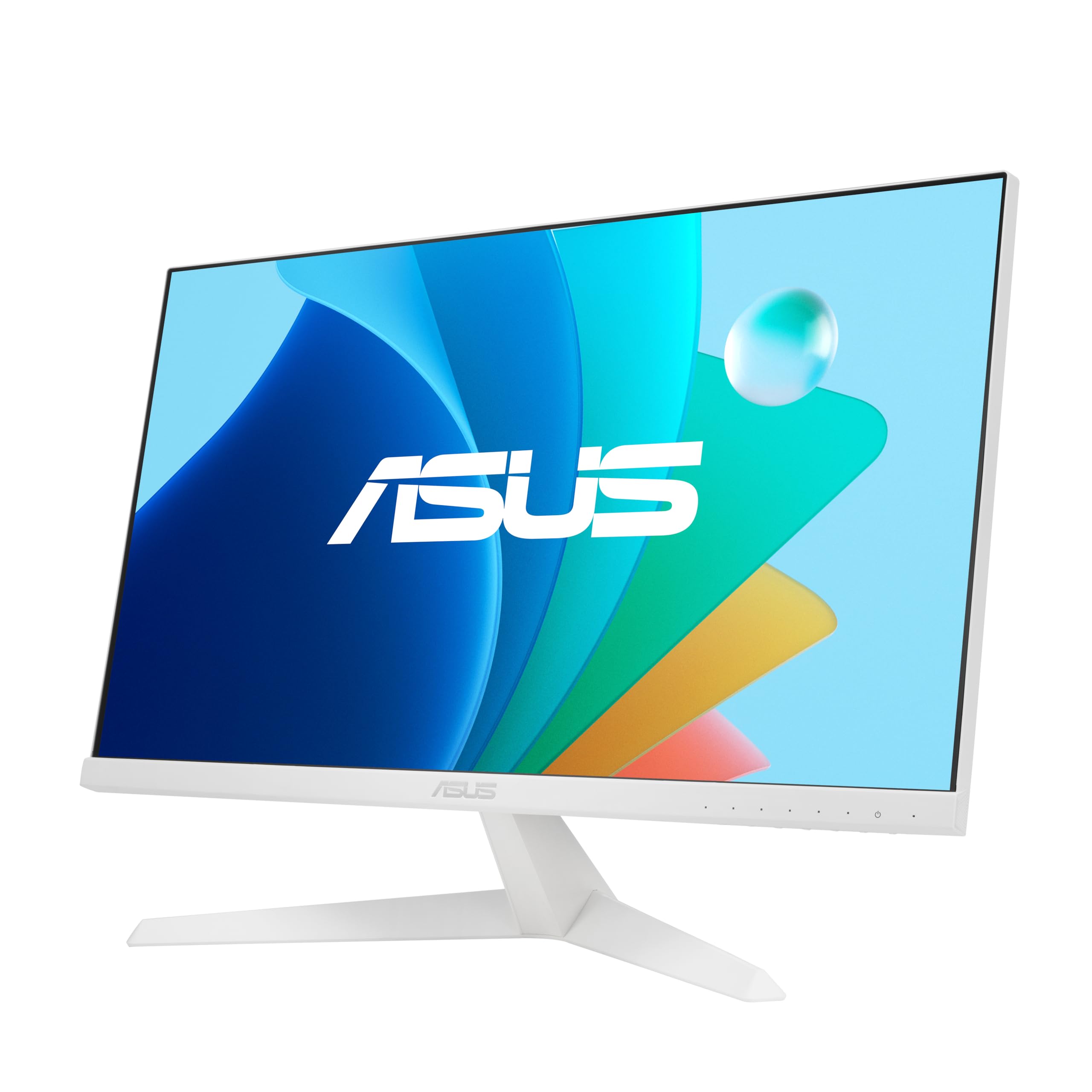 ASUS Eye Care 23.8” 1080P Gaming Monitor (VY249HF-W) – Full HD, IPS, 100Hz, IPS, SmoothMotion, 1ms, Adaptive Sync, Eye Care Plus Technology, Blue Light Filter, Flicker Free, 3 yr Warranty