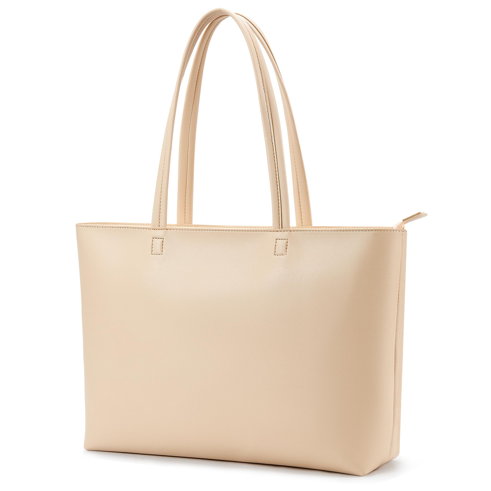 KALIDI Handtasche Damen Groß Shopper Tasche Damen PU Leder Tote Bag Wasserdichte Henkeltaschen mit Reißverschluss für Arbeit, Reisen, Einkauf, Schule