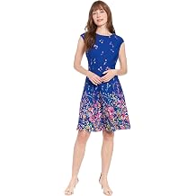 London Times Womens Dresses Cap Sleeve Fit and Flare - Elegant Summer Cocktail Graduation Garden Party Wedding Guest Dress
