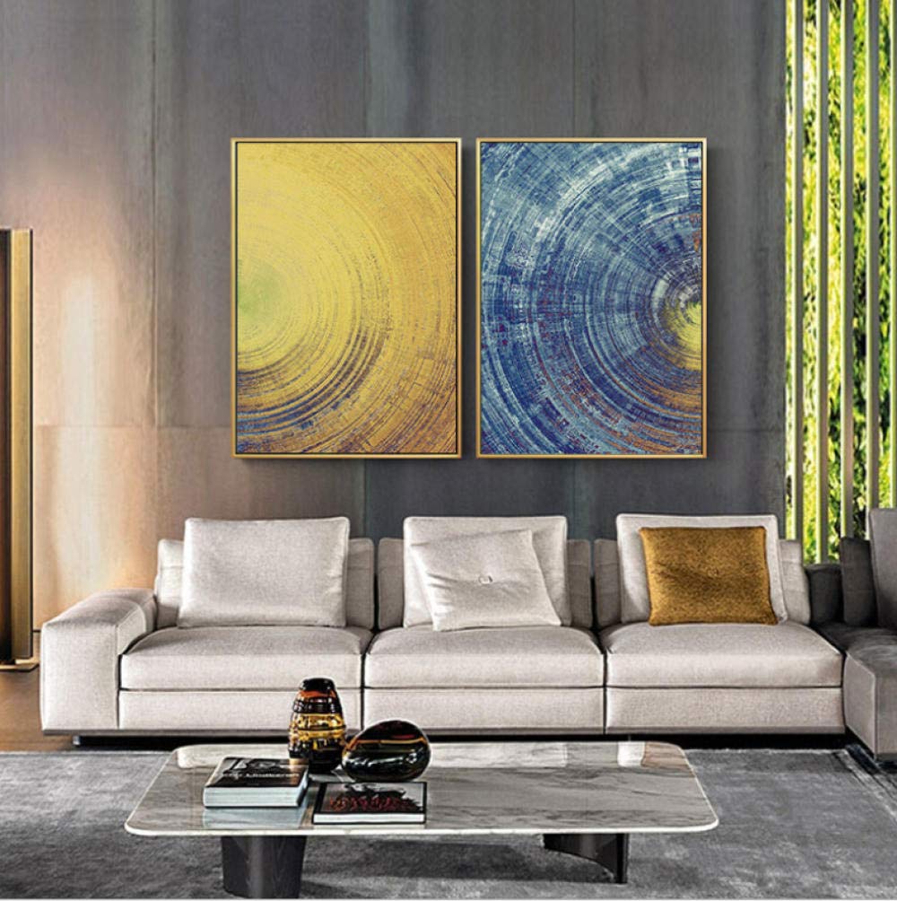 Tableau abstrait moderne pour salon et décoration murale de chambre