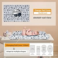 Vista 4 de Juego de ropa de cama personalizado para cuna de bebé, juego de 3 piezas para cuna de bebé, diseño de bolas y arco iris, cómoda manta de bebé