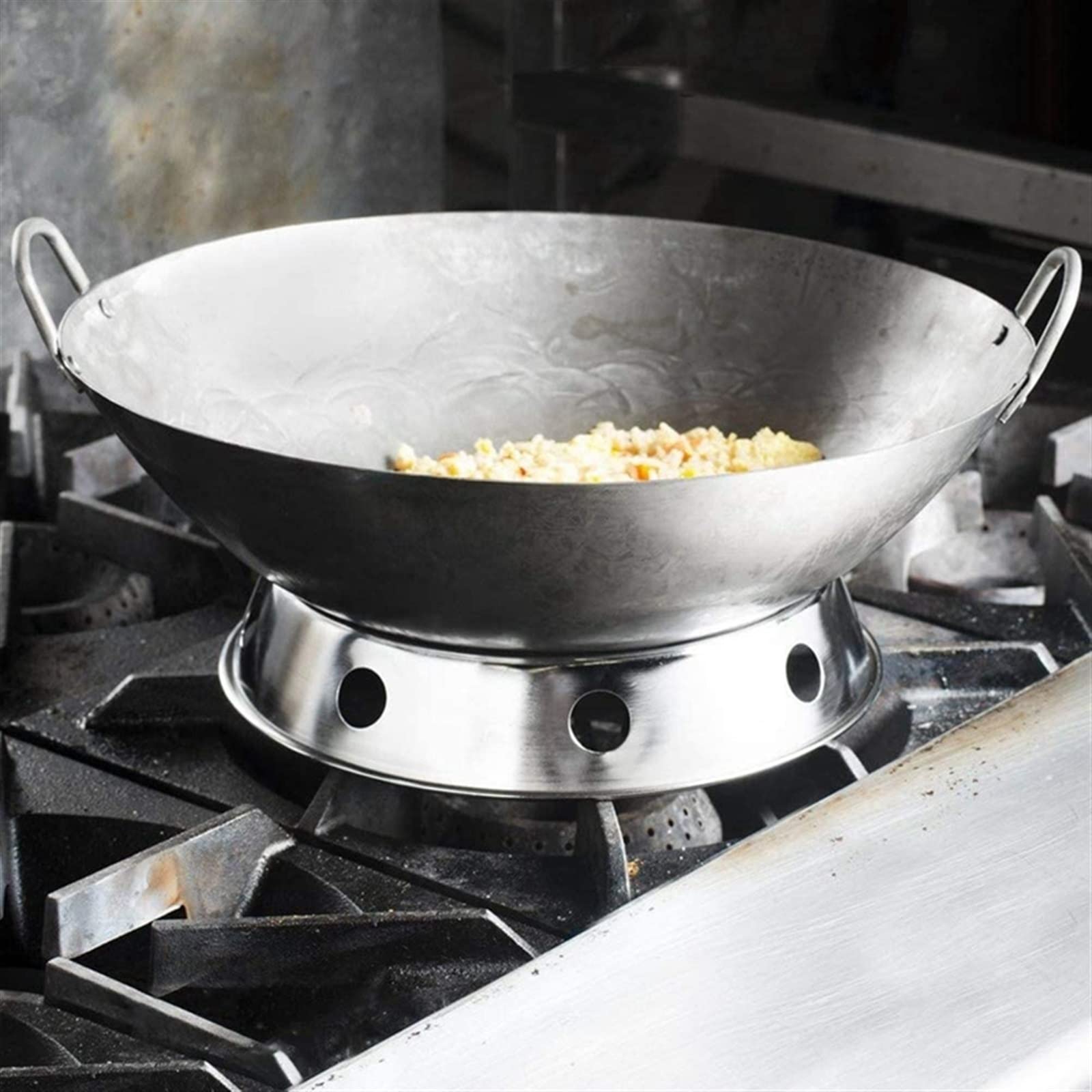 Smeg Accessoires de cuisson Anneau Wok/Grille WOKGHU