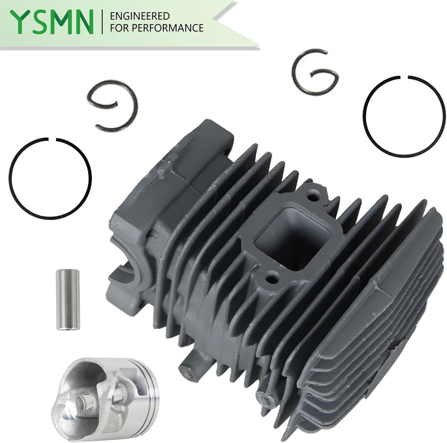 1139-020-1202 Cylinder Piston Kit Replacement for Stihl MS211C MS211 2-Mix MS211C-BE MS211C-BE Z MS211Z 11390201205 Chainsaw
