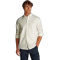 Tommy Jeans Tjm Reg Oxford Shirt Ext Dm0Dm21298, Camicia a Maniche Lunghe