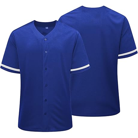 2 Button Baseball Jersey for Men and Women: An Eye-Catching Fusion of Style and Functionality