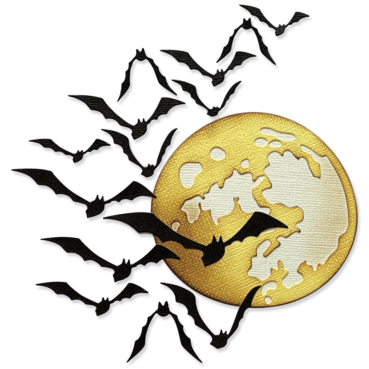 SizzixThinlits Dies by Tim Holtz 10/Pkg-Moonlight