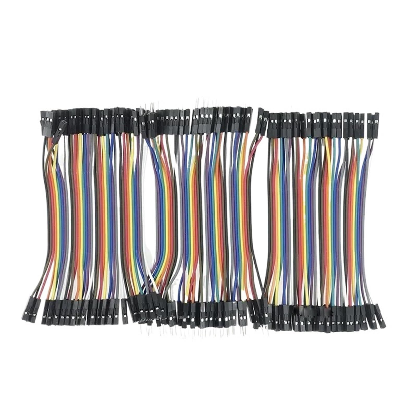 Cavo di collegamento della linea di cavi jumper da 40-120 pezzi maschio a maschio + femmina a femmina e maschio a femmina(3 kinds 100cm)