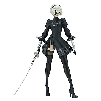 箱無中古フィギュア　フレア　ニーアオートマタ　2B (ヨルハ二号B型)　通常版 Amazon.co.jp: NieR：Automata 2B(ヨルハ二号B型) DX版 完成品