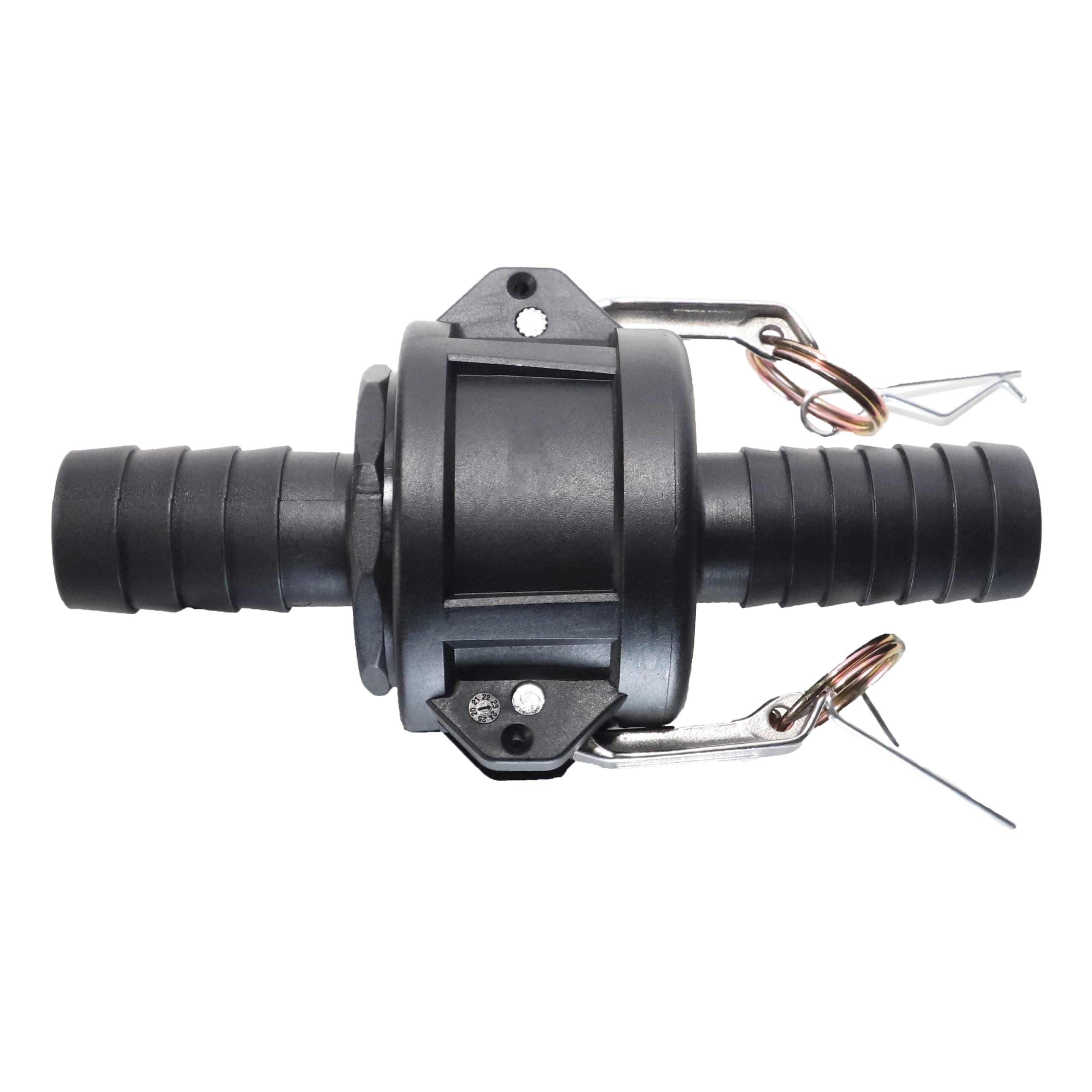 Dna Packaging Ltd Black Combination Camlock Adapter With Camlock Coupler Hose Tail Ibc Garden Hose (1.5" Cam Adapter With 1.5" Cam Coupler Hose Tail)
