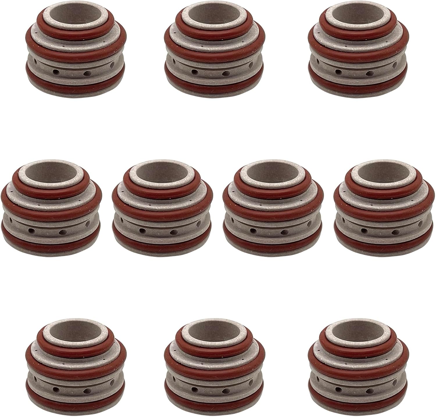 220488 Swirl Ring Fit for Hypertherm Hsd/Hypro2000/Maxpro200 130A/200A Air Plasma Cutter Consumables, 10Pcs