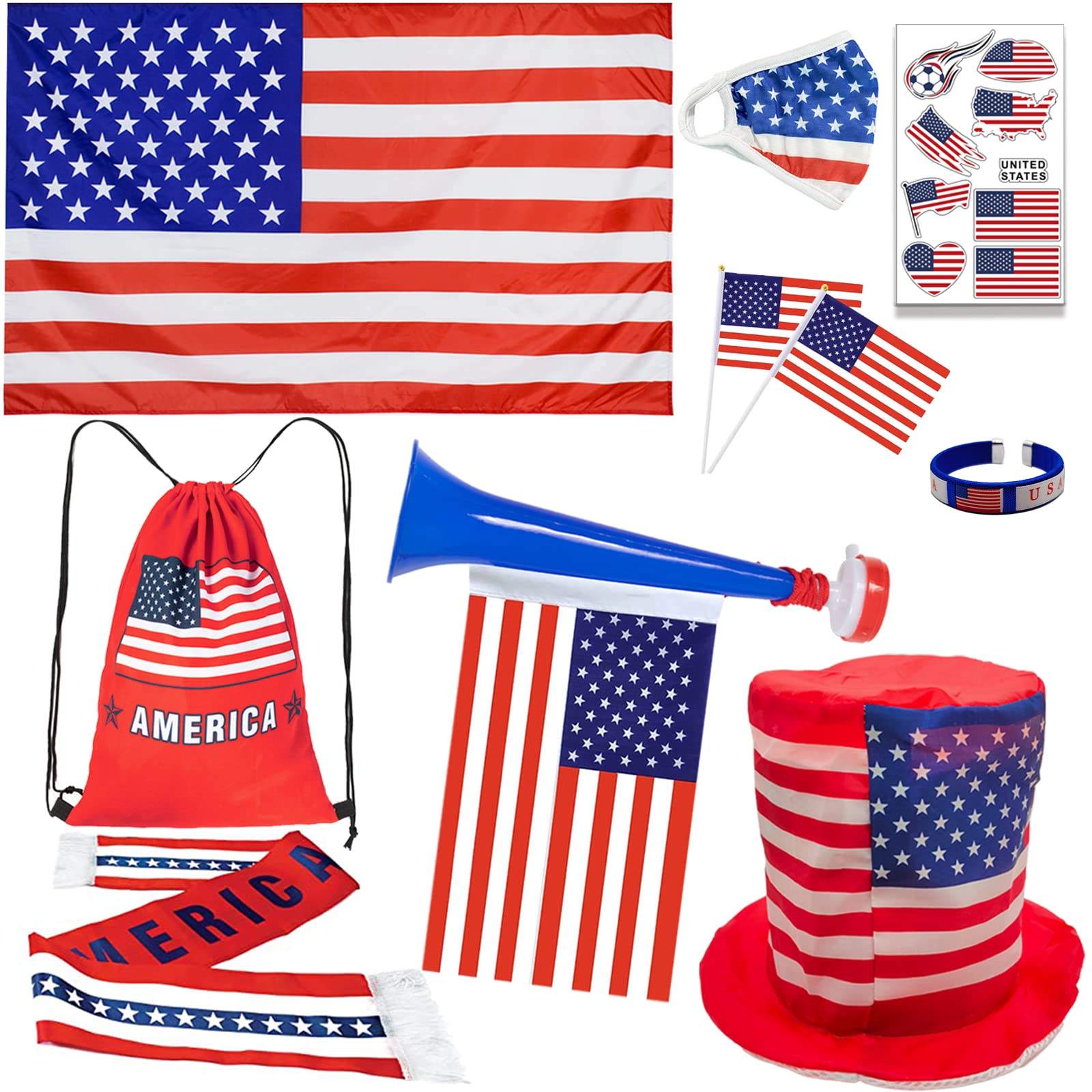 Photo 1 of A bundle of Flags