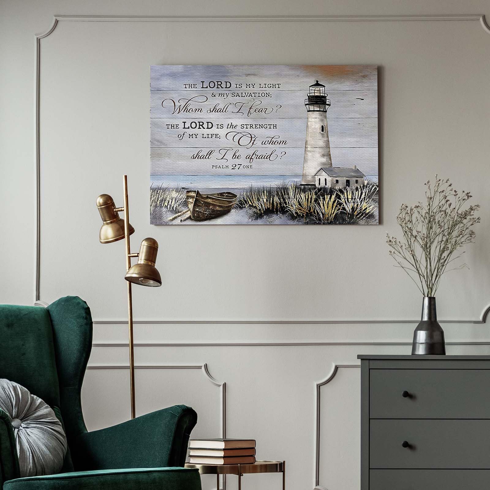 Qiukoo Wall Art with Frame, Lighthouse Ornaments Coastal Canvas Prints and Posters for Bedroom Decor Living Room - Image 4