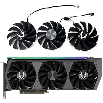 GA92S2U CF9015H12S RTX 3080 Ti AMP Holo GPU Fan for ZOTAC Gaming RTX 3070 TI 3080 3080 TI 3090 AMP Holo Video Card Cooling Fan Fan-AB