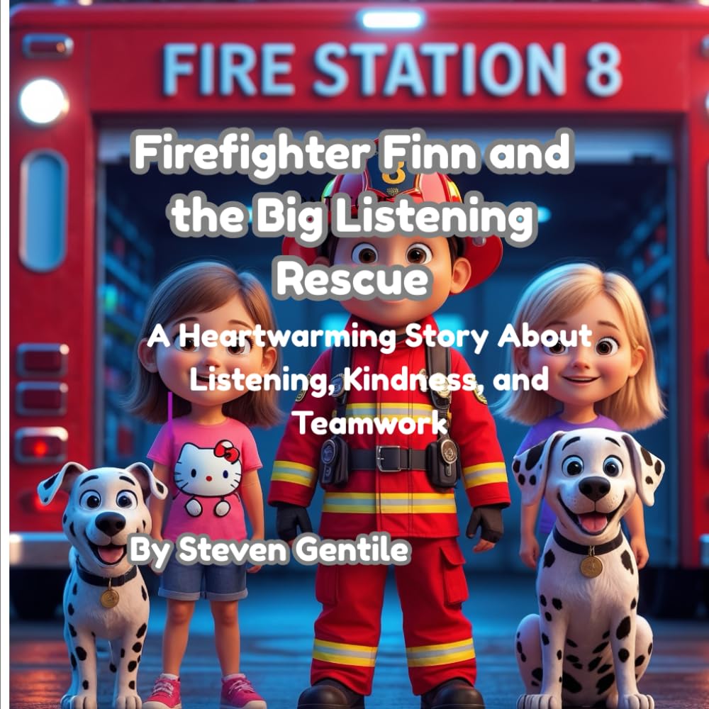 Firefighter Finn and the Big Listening Rescue: A Brave Adventure About Calm, Teamwork, and Paying Attention (Firefighter Finn: Fun & Adventures Stories)