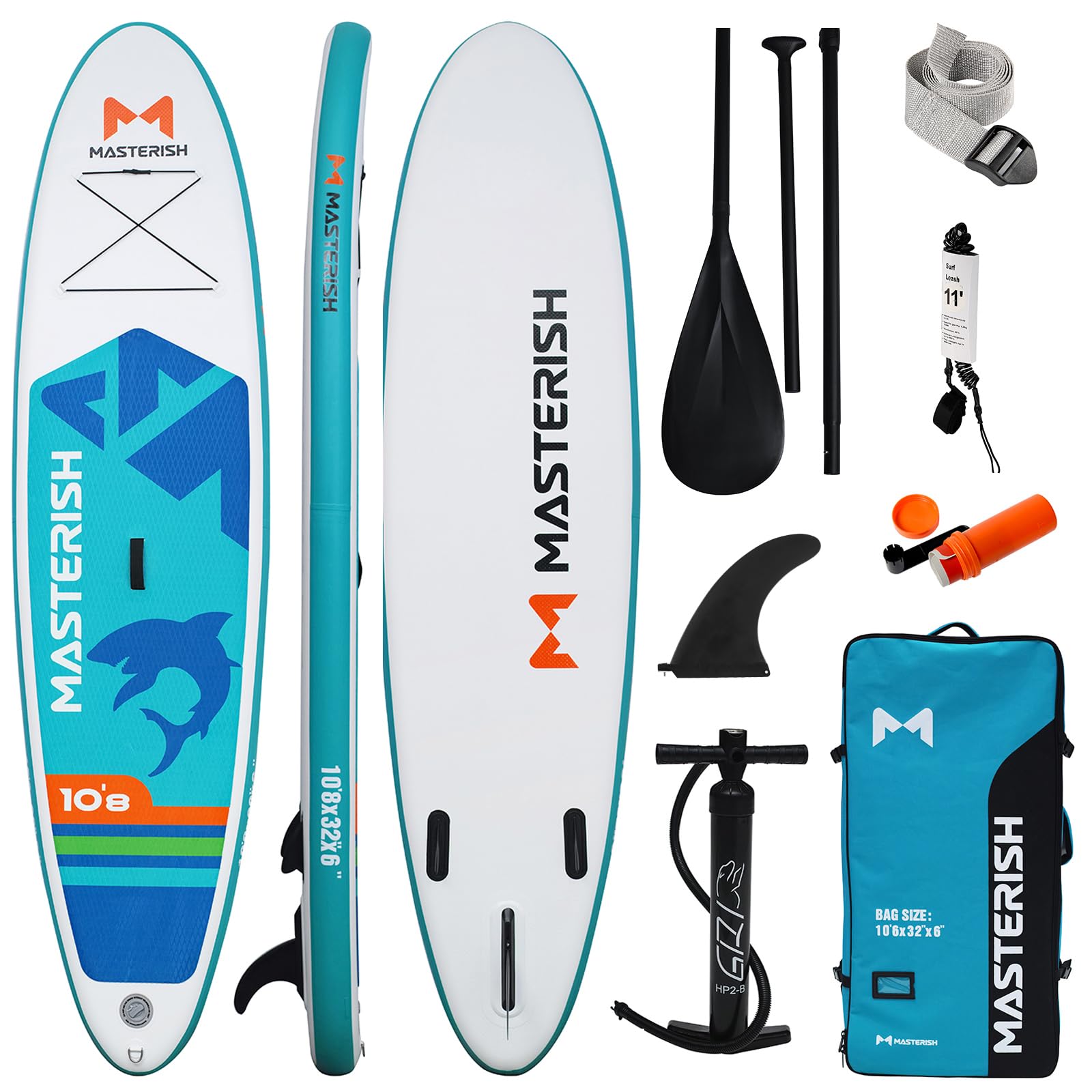 MASTERISH Paddle Board Inflatable StandUp Paddleboards with SUP