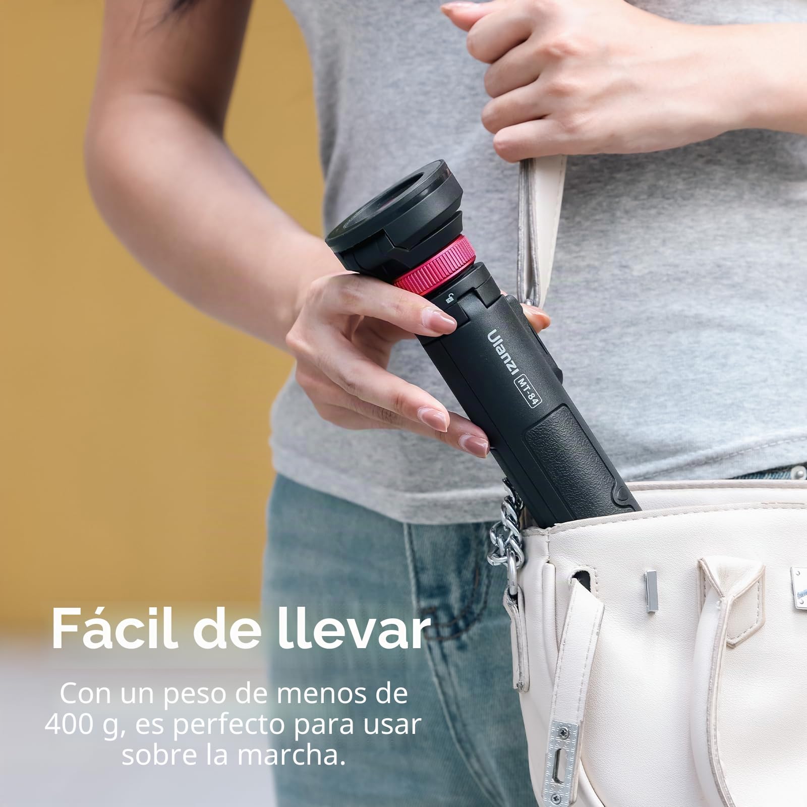 Ulanzi MT-84 Palo Selfie Magnético 153cm, Trípode con Bluetooth Control para iPhone Serie 16/15/14/13/12, Soporte para Trípode para Teléfono Extensible, Soporte Portátil para Selfie/Foto/Vlog