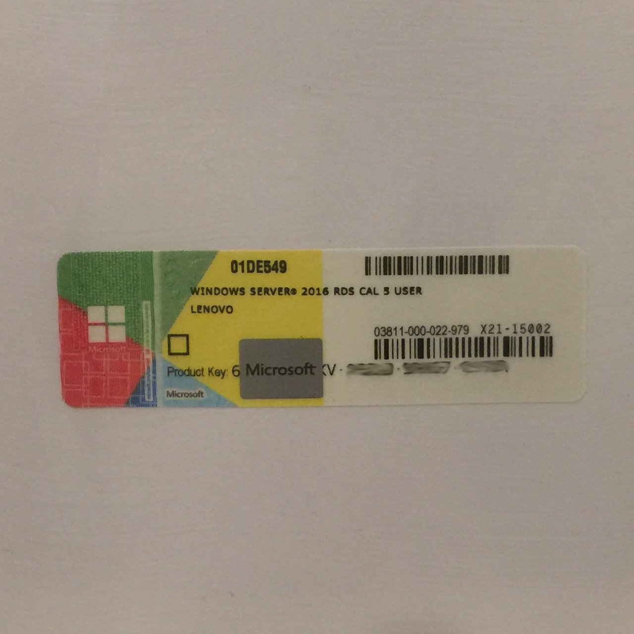 MS Windows Remote Desktop Service CAL 2016 5 User CAL German (DE)