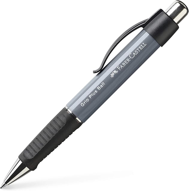 Faber-Castell Ballpoint pen Grip Plus Ball M stone grey